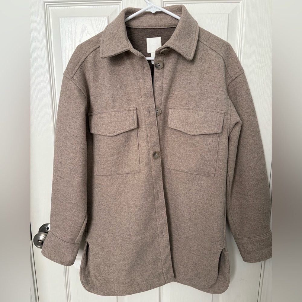 H&M Women's Beige Utility Jacket